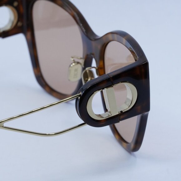 ?️ New Dior 30MONTAIGNE B2U 26L0 Sunglasses - Light Havana Frame, Brown Lenses main image 5